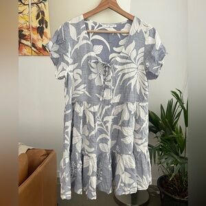 Kiwi + Punch Light Short Sleeve Mini Dress